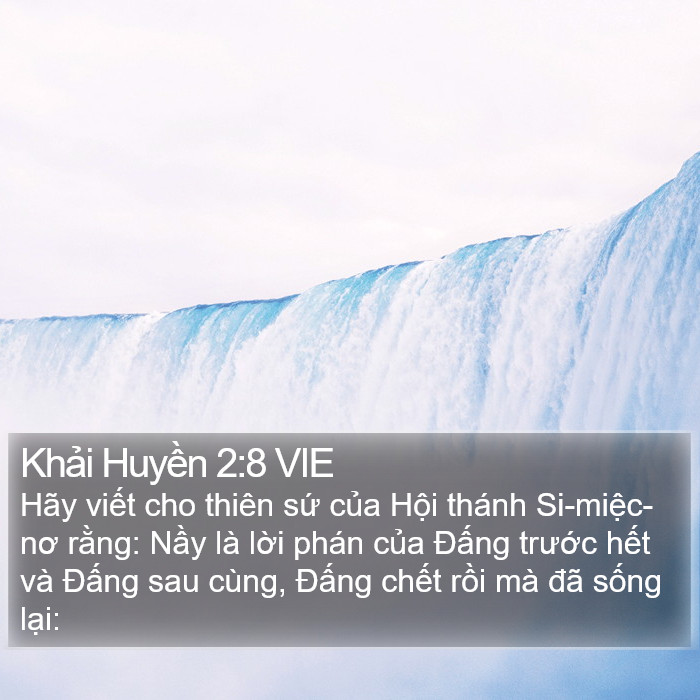 Khải Huyền 2:8 VIE Bible Study
