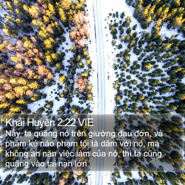 Khải Huyền 2:22 VIE Bible Study
