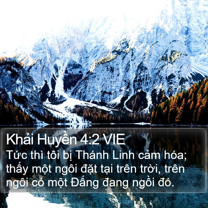 Khải Huyền 4:2 VIE Bible Study