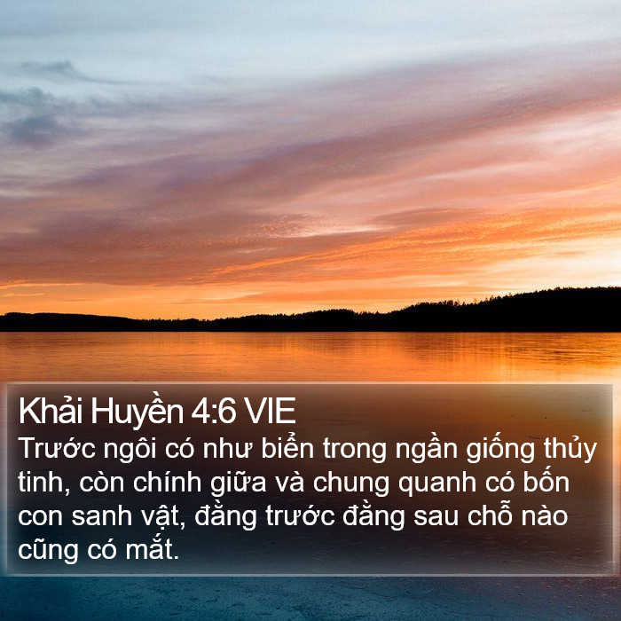 Khải Huyền 4:6 VIE Bible Study