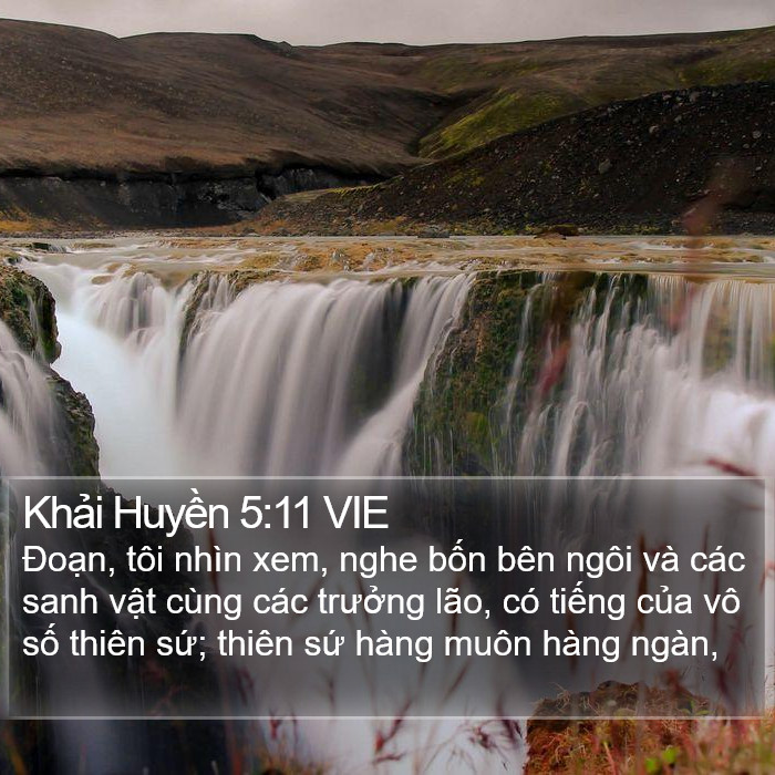Khải Huyền 5:11 VIE Bible Study