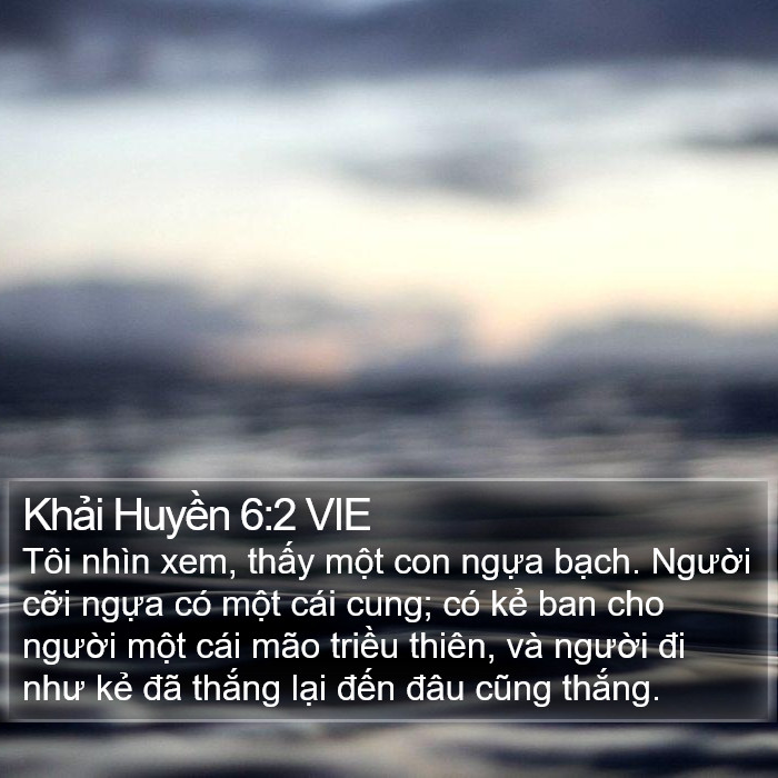 Khải Huyền 6:2 VIE Bible Study