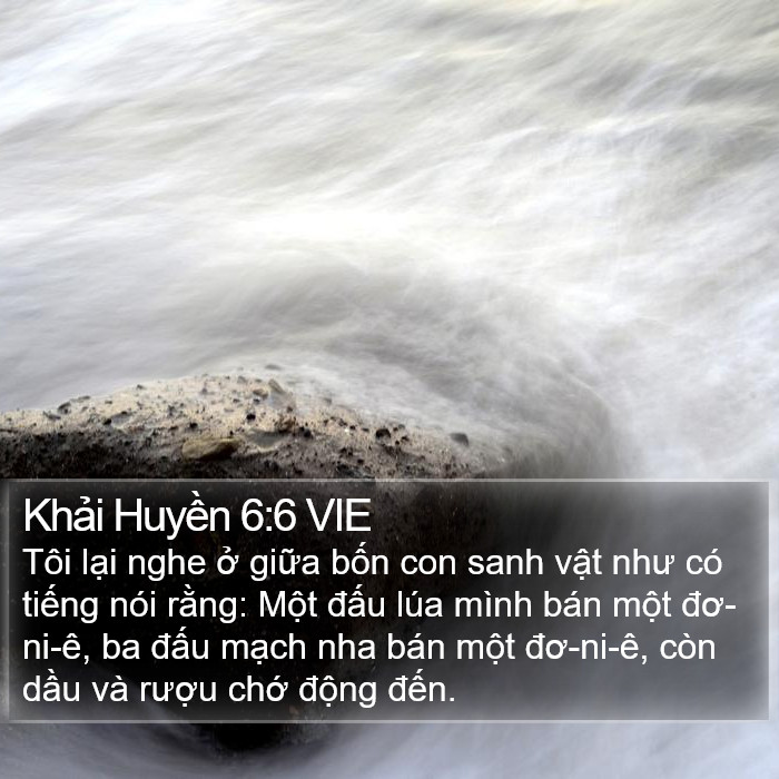 Khải Huyền 6:6 VIE Bible Study