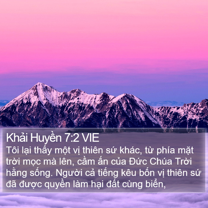 Khải Huyền 7:2 VIE Bible Study