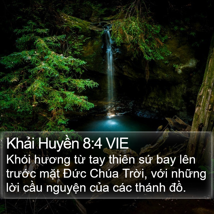 Khải Huyền 8:4 VIE Bible Study