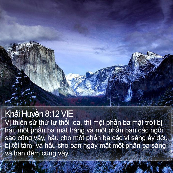 Khải Huyền 8:12 VIE Bible Study