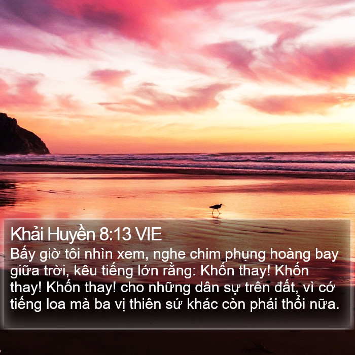Khải Huyền 8:13 VIE Bible Study