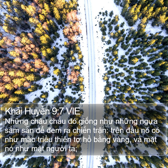 Khải Huyền 9:7 VIE Bible Study