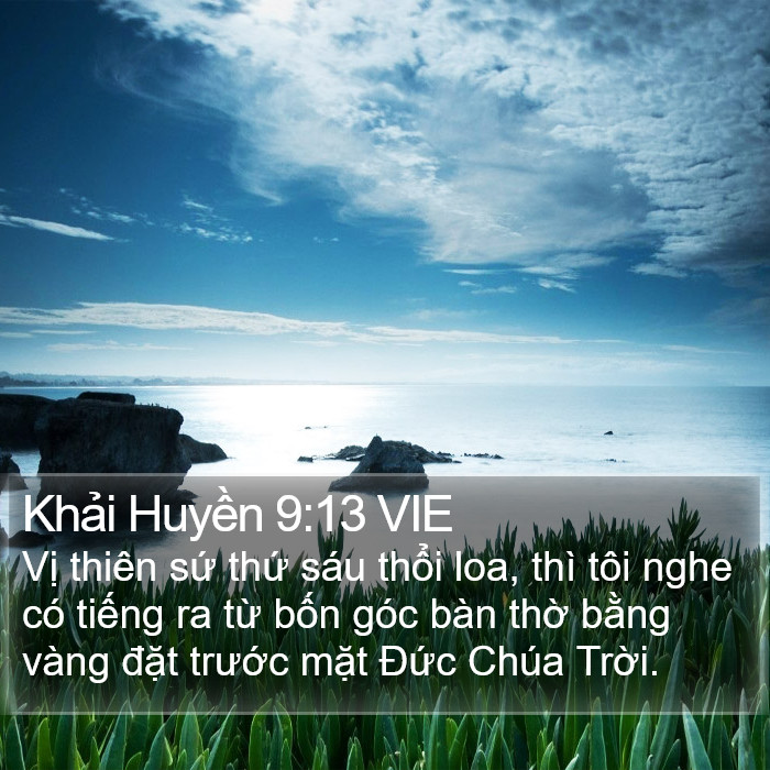 Khải Huyền 9:13 VIE Bible Study