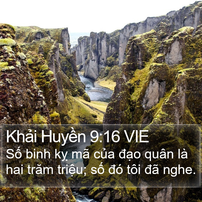 Khải Huyền 9:16 VIE Bible Study