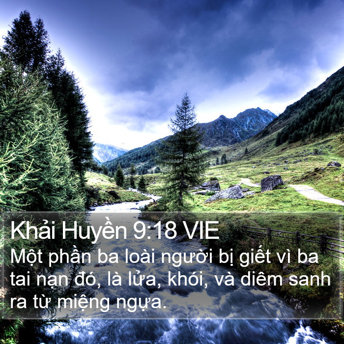 Khải Huyền 9:18 VIE Bible Study