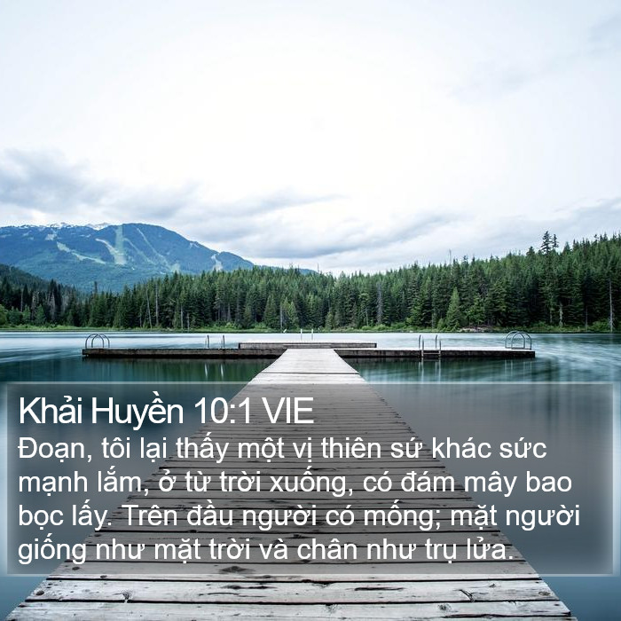 Khải Huyền 10:1 VIE Bible Study