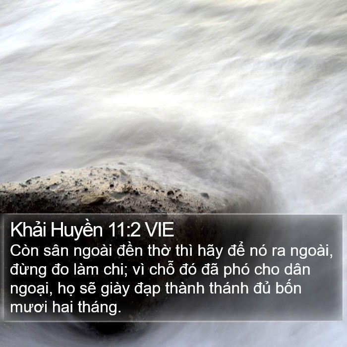 Khải Huyền 11:2 VIE Bible Study