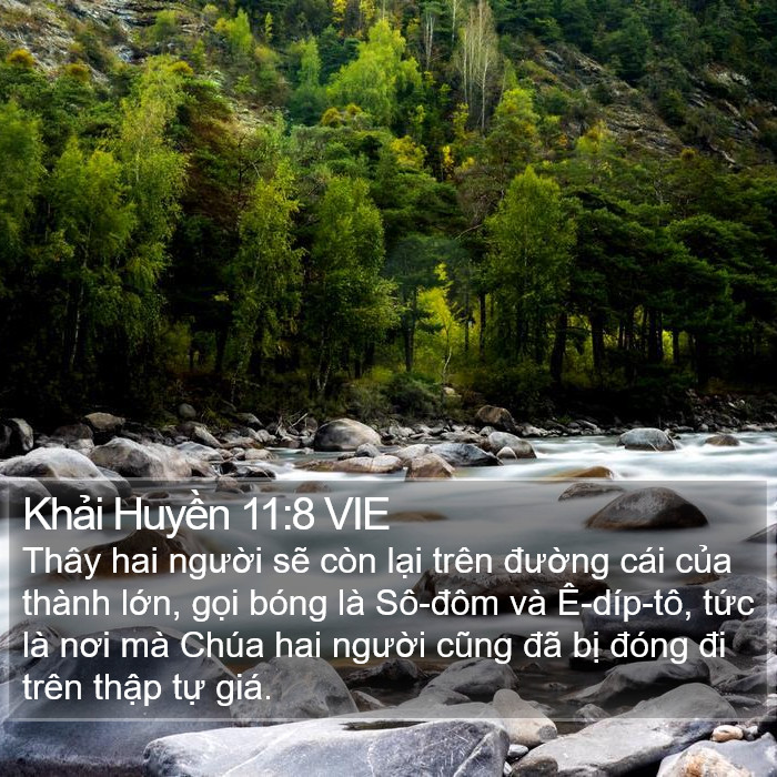 Khải Huyền 11:8 VIE Bible Study