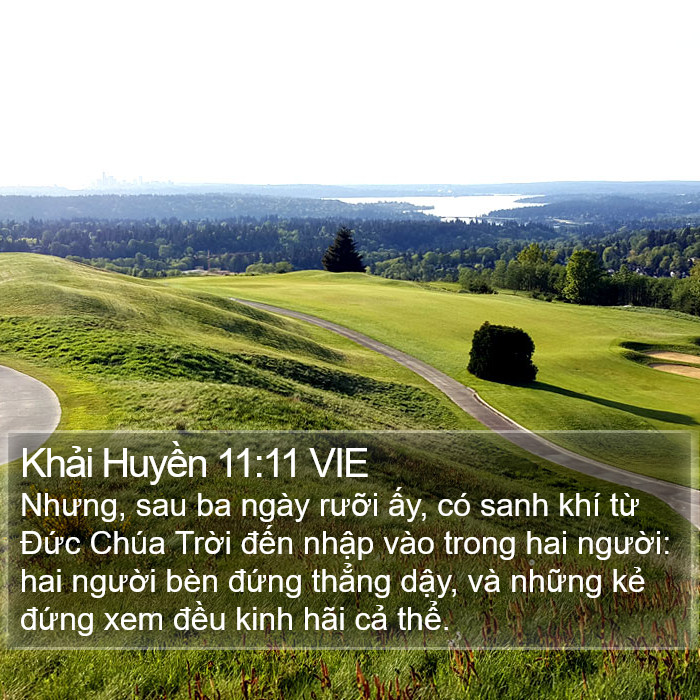 Khải Huyền 11:11 VIE Bible Study