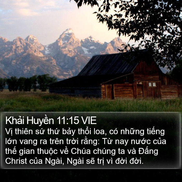 Khải Huyền 11:15 VIE Bible Study