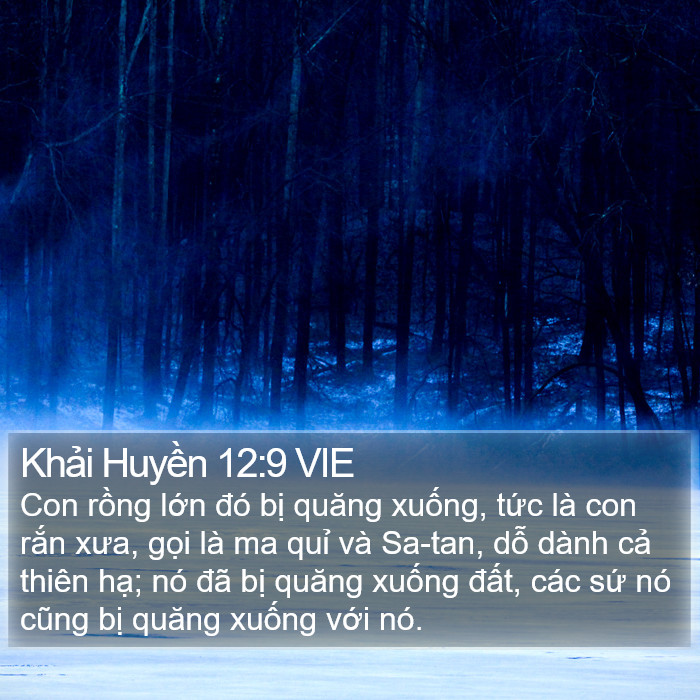 Khải Huyền 12:9 VIE Bible Study