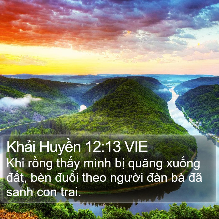 Khải Huyền 12:13 VIE Bible Study