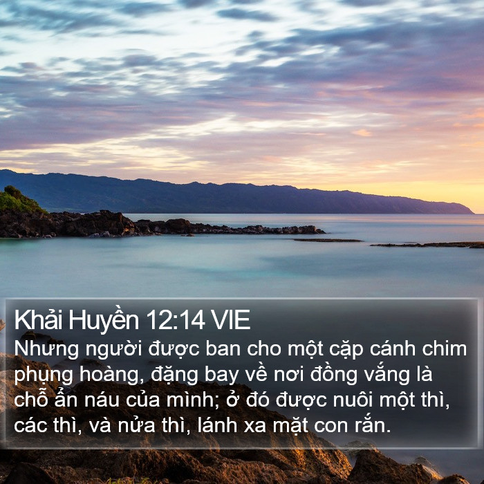 Khải Huyền 12:14 VIE Bible Study