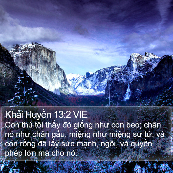 Khải Huyền 13:2 VIE Bible Study