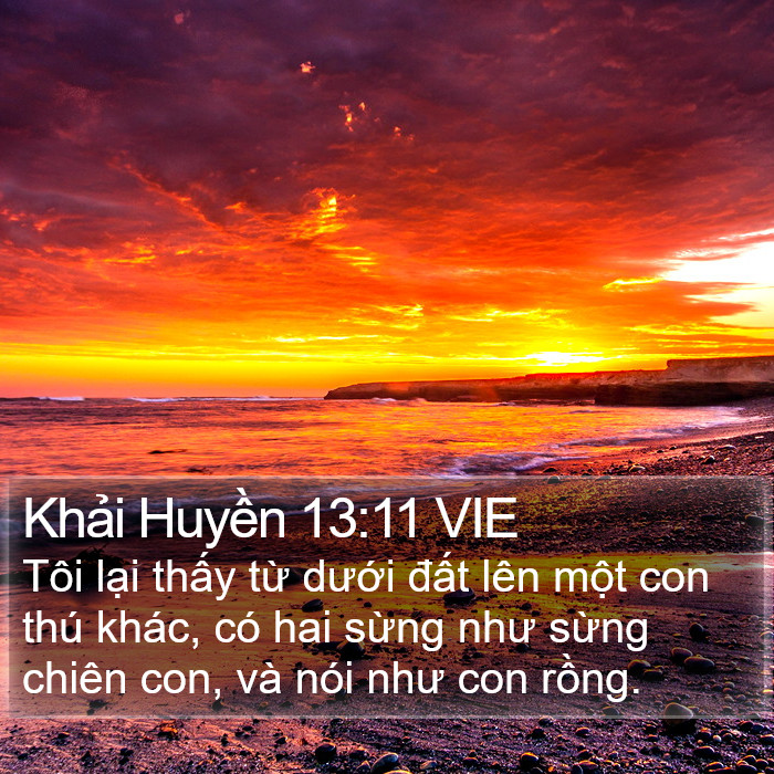 Khải Huyền 13:11 VIE Bible Study