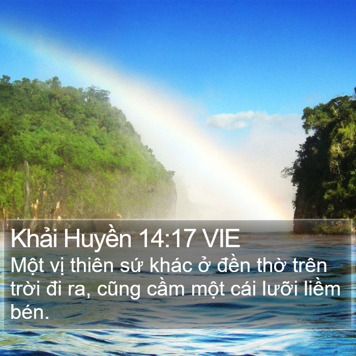 Khải Huyền 14:17 VIE Bible Study