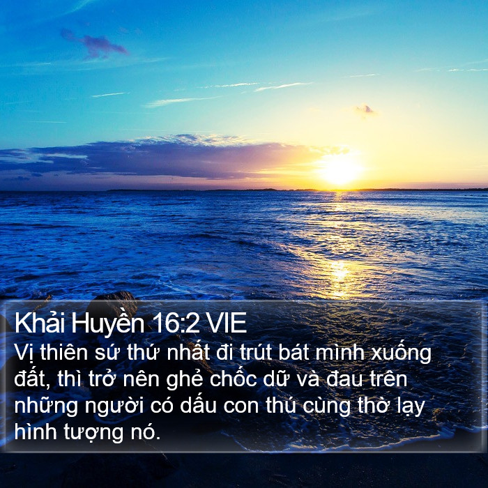 Khải Huyền 16:2 VIE Bible Study