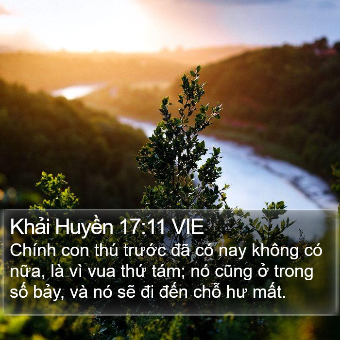 Khải Huyền 17:11 VIE Bible Study