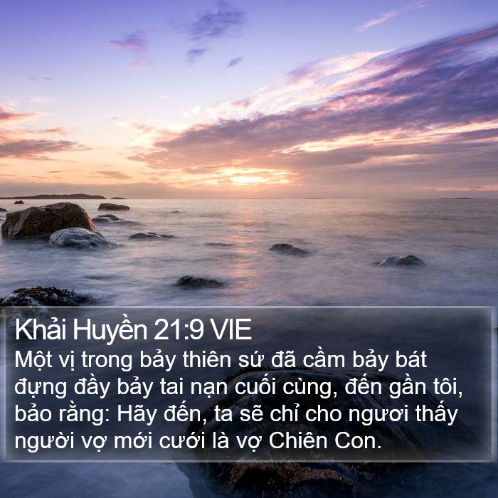 Khải Huyền 21:9 VIE Bible Study